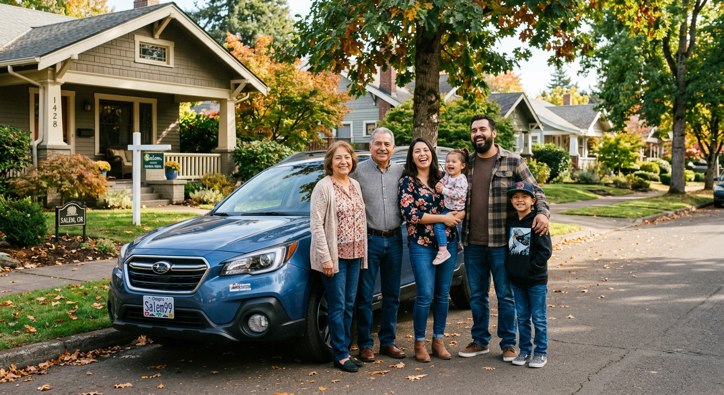 Seguro de Auto en Salem, Oregon — Lo Que Necesitas Saber