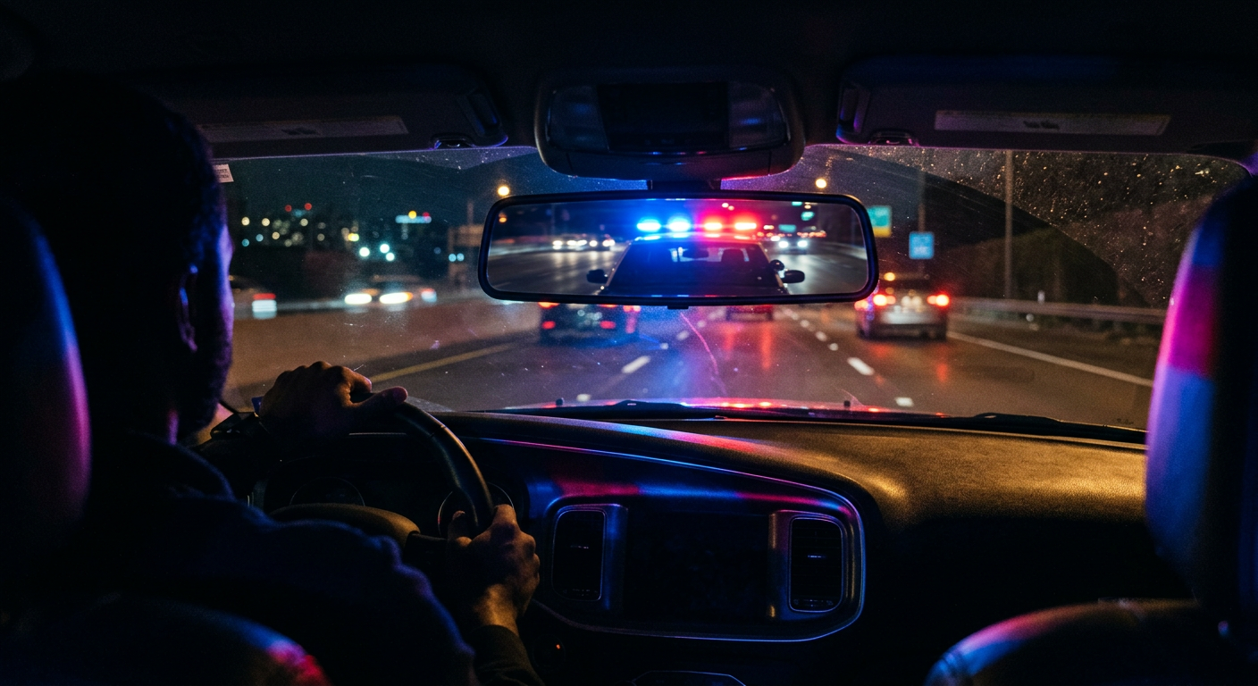 driving without insurance in Oregon - police traffic stop